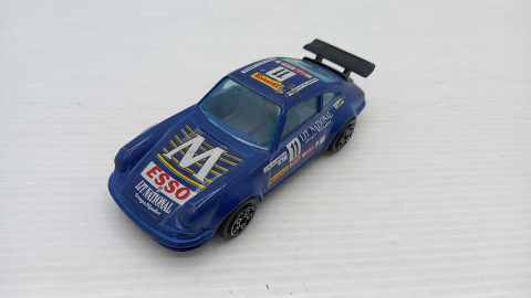 Bburago Porsche 911 1/43, evidenti segni del tempo, senza scatola originale