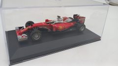 Bburago Ferrari SF16h S. Vettel 1/43, senza scatola originale originale - scala 1:43