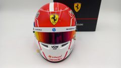 Bell Helmet replica casco helmet Charles Leclerc 2025 1/2 - foto 3