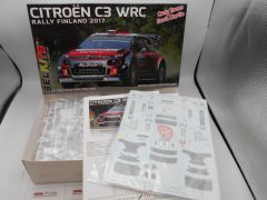 Belkits Citroen C3 SRC Rally Finlandia 2017 1/24 - scala 1:24