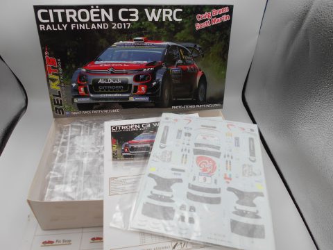 Belkits Citroen C3 SRC Rally Finlandia 2017 1/24