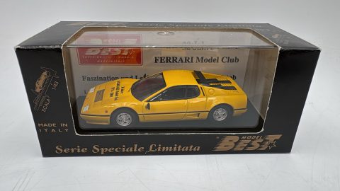 Best Model Ferrari 512 BB 1/43, Limited edition 144 PCS, Scatola lievemente usurata