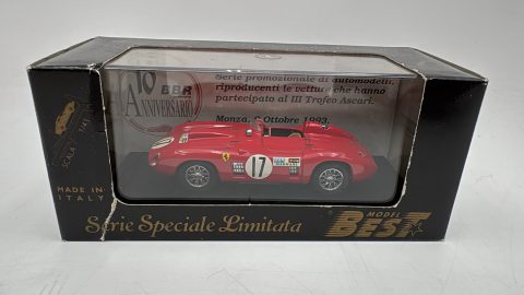 Best Model Ferrari 290 MM Trofeo ascari 1993 1/43, Scatola rovinata