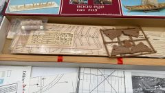 Billing Boats Roar Ege No 703 Vikingeskib 1/25 kit di montaggio nave in legno, scatola con leggeri segni di usura - foto 2