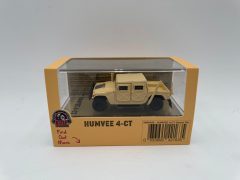 BMC Hummer 1/64 Humvee Military 1996 Teca Leggermente Rovinata, Modellino Perfetto. - scala 1:64