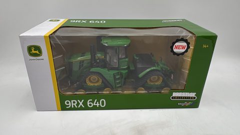 Britains Trattore articolato John Deere 9RX 640 1/32, Scatola Lievemente Usurata