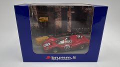 Brumm Ferrari 330 P4 Targa Florio 1967 Nino Vaccarella 1/43, scatola leggermente usurata - scala 1:43