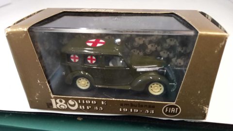 Brumm Fiat 1100 E Ambulanza 1949-53 1/43