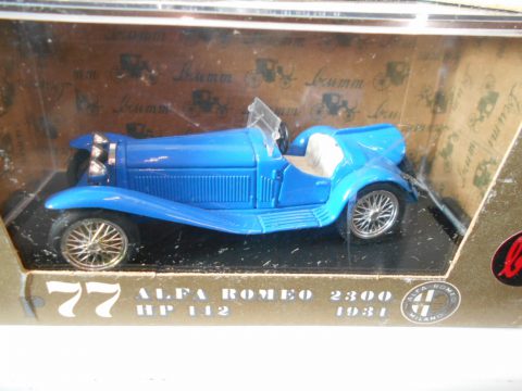 Brumm Alfa Romeo 2300 HP 142 1931 1/43, scatola lievemente usurata