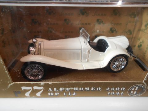 Brumm Alfa Romeo 2300 HP 142 1931 1/43, scatola lievemente usurata