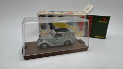 BRUMM Fiat 500A Van Lame Gilette Blu 1949 1/43 - scala 1:43