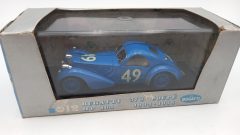 Brumm Bugatti 57S Coupe HP165 1934-36 1/43, teca lievemente segnata, confezione usurata - scala 1:43