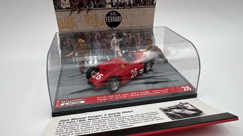 Brumm Ferrari D50 J.M. Fangio/ P. Collins 1956 1/43 GP Monza Serie limitata 200 pcs