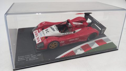 Ferrari F333 SP Magny-Cours SRWC 1999 1/43, mancante specchio destro