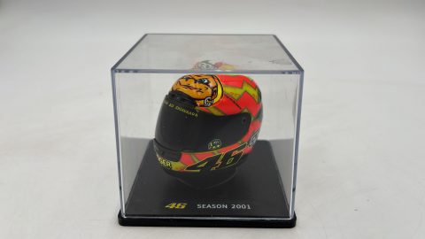 Casco Valentino Rossi season 2001 1/5 senza scatola originale