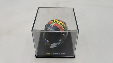 Casco Valentino Rossi Misano 2018 1/5 senza scatola originale