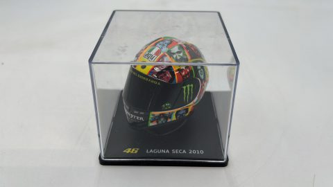 Casco Valentino Rossi Laguna Seca 2010 1/5 senza scatola originale