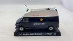 Fiat Ducato Maxi Artificieri Antisabotaggio Carabinieri 1995 1/43 senza teca e senza scatola originale - scala 1:43