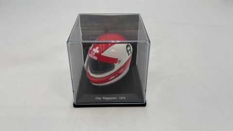 Casco Clay Regazzoni 1974 1/5 senza scatola originale