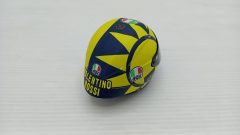 Replica casco helmet Valentino Rossi 1/5, senza scatola originale - foto 2