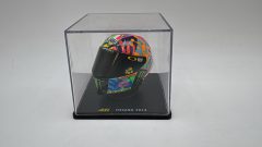 Casco Valentino Rossi 1/5 Misano 2014, senza scatola originale - scala 1:5