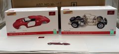 CMC Ferrari 250LM Car body + Rolling Chassis 1963 1/18, con vetrina/teca - foto 3
