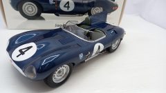 CMR Jaguar D-Type winner Le Mans 1956 1/18 - scala 1:18