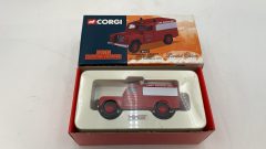 Corgi Land Rover Cliff Rescue Unit Cornwall County Fire Brigade 1/43 - scala 1:43