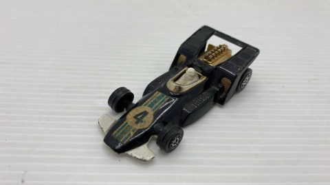 Corgi Formula 5000 Racing Car 1/55, buone condizioni, senza scatola originale, segni di usura del tempo