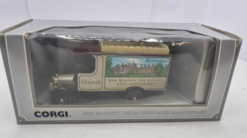 Corgi Sandringham Thornycroft Van 40TH Anniversary 1/50