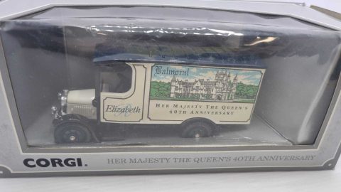 Corgi Balmoral Thornycroft Van 40TH Anniversary 1/50