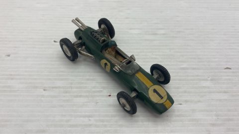 Corgi Toys Lotus Climax Formula 1 1/43 senza scatola originale, segni di usura