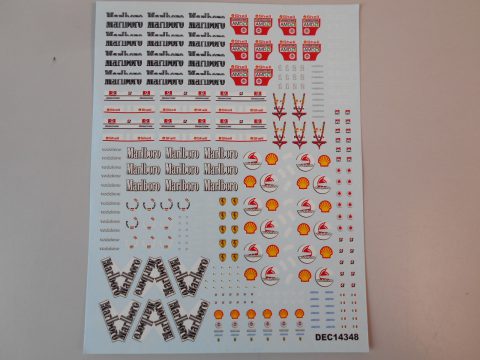 66 colorado decals Ferrari f2004 1/43
