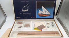 Corel Al Bahran Sambuco Arabo 1/50, nave in legno in kit di montaggio, confezione lievemente usurata - scala 1:50