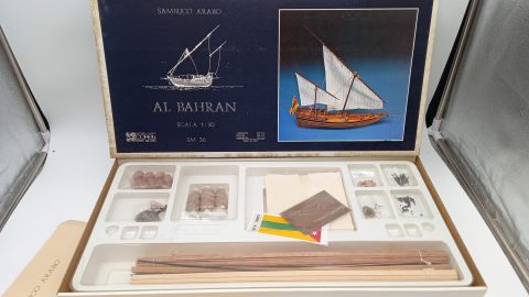 Corel Al Bahran Sambuco Arabo 1/50, nave in legno in kit di montaggio, confezione lievemente usurata