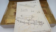 Corel Flattie imbarcazione americana 1/25, confezione lievemente usurata in un angolo - foto 3