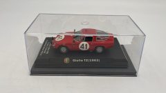 Alfa Romeo Giulia TZ 1963 1/43 senza scatola originale, vernice rovinata - scala 1:43