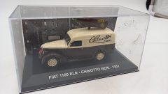 Fiat 1100 ELR Chinotto Neri 1951 1/43, teca rovinata, senza scatola originale - scala 1:43