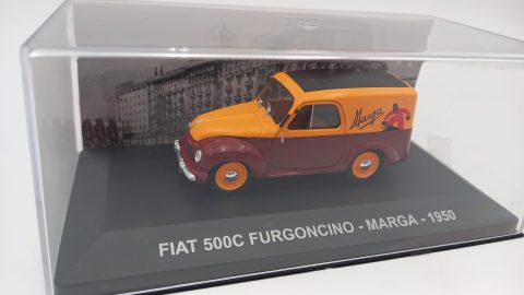 Fiat 500C Furgoncino Marga 1950 1/43, senza scatola originale