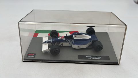 Tyrrell 018 S.Nakajima 1990 1/43 senza scatola originale, manca alettone