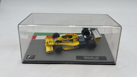 Renault RS01 Jean-Pierre Jabouille 1977 1/43 senza scatola originale