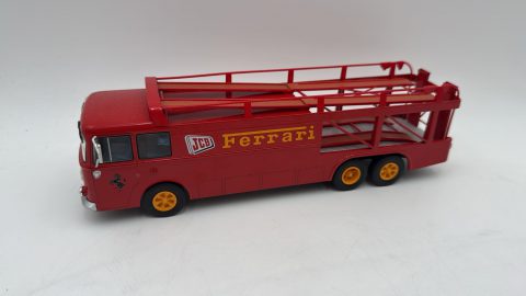 Fiat Bartoletti 306/2 Bisarca Scuderia Ferrari Team JCB 1970 1/43,  senza scatola originale