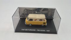 Fiat 600 Furgone Tre Rossi 1957 1/43 senza scatola originale - scala 1:43