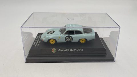 Alfa Romeo Giulietta SZ 1961 1/43 senza scatola originale, manca specchio sinistro
