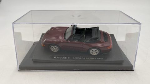 Porsche 911 Carrera Cabrio 1995 1/43 senza scatola originale