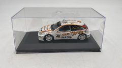 Ford Focus RS WRC 1/43 senza scatola originale, manca specchio sinistro - scala 1:43