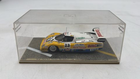 WM P83/84 Turbo Peugeot 24h Le Mans 1984 1/43 senza scatola originale