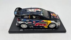 Ford Fiesta WRC Rallye Monte-Carlo 2017 1/24 senza scatola originale, manca specchio destro - scala 1:24