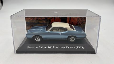 Pontiac GTO 400 Hardtop Coupe 1969 1/43 senza scatola originale