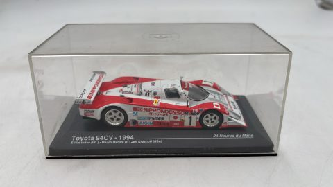 Toyota 94CV 24h Le Mans 1994 1/43 senza scatola originale